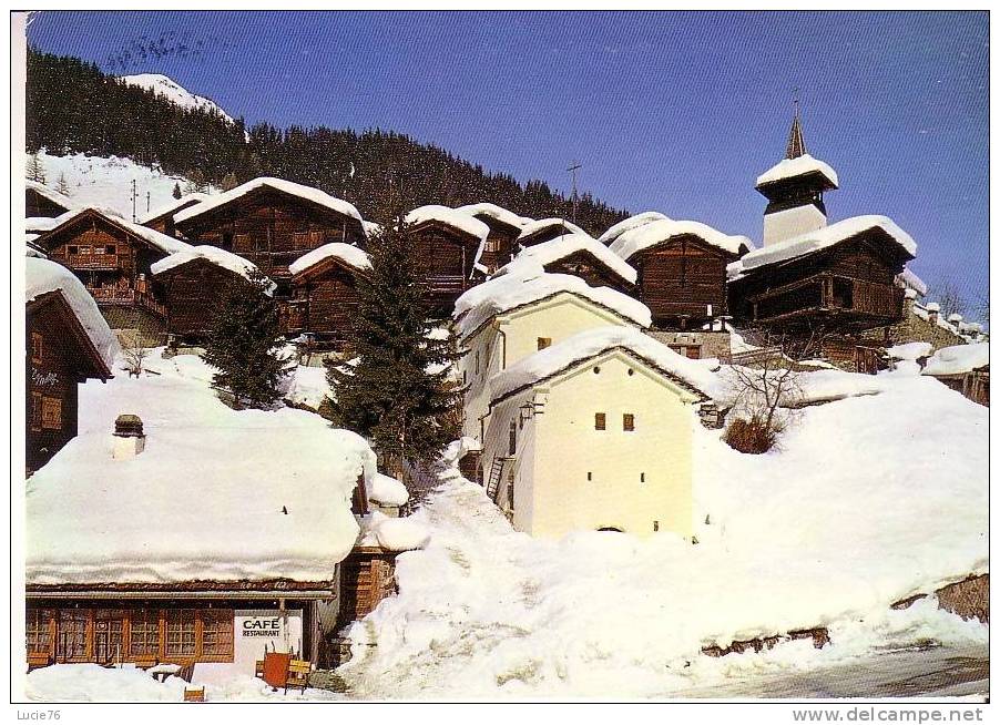 GRIMENTZ  -  Village  -  Val D´ Anniviers - N°  18412 - Anniviers