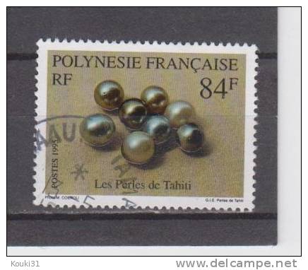 Polynésie Française YT 478 Obl : 8 Perles De Tahiti - 1995 - Oblitérés