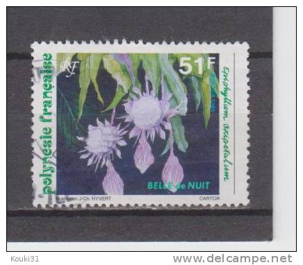 Polynésie Française YT 462 Obl : Fleur , La Belle De Nuit - 1994 - Used Stamps