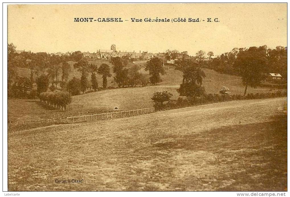 MONT CASSEL.VUE GENERALE - Cassel