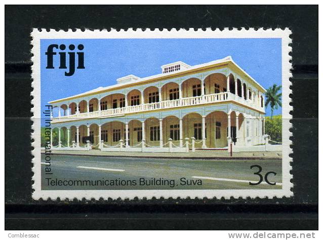 FIJI     1979    Architecture     3c   Telecommunications  Building - Fiji (1970-...)