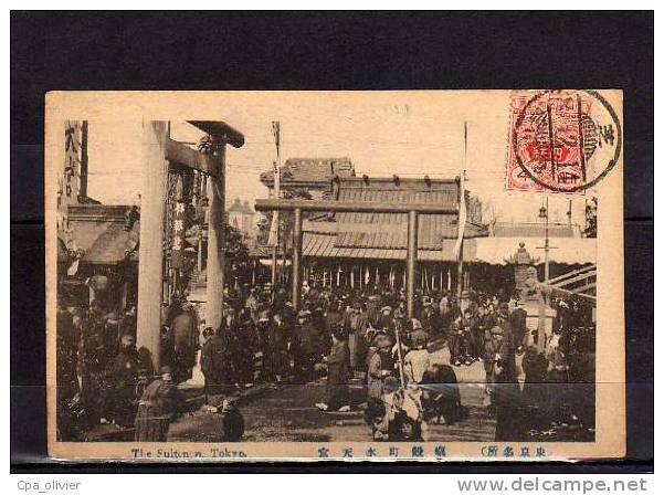 JAPON Tokyo, Suitengu, Marché ?, Bien Animée, Ed ?, 1919 - Tokyo