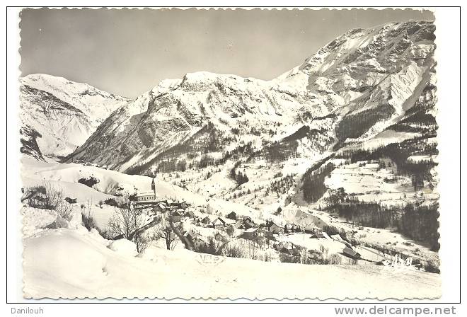 05 // ORCIERES, Vue Générale Sous La Neige, CPSM Ed Tardy - Orcieres