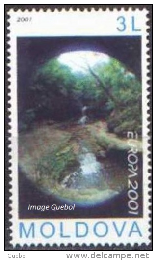 CEPT / Europa 2001 Moldavie N° 337 ** Richesse Naturelle -> L'eau - 2001