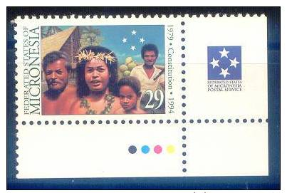 Micronesia Scott 1994 15 Ann Constitution - Micronesia