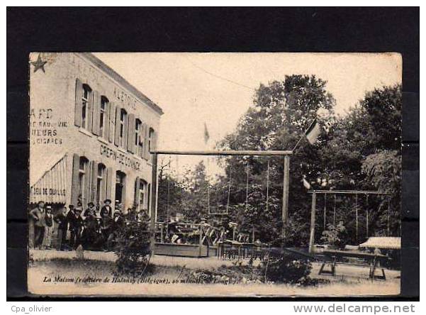 BELGIQUE Halanzy (Aubange) Maison Frontière, Etoile Crépin De Connink, Balancoire, Ed ?, 1904, Dos 1900 - Aubange