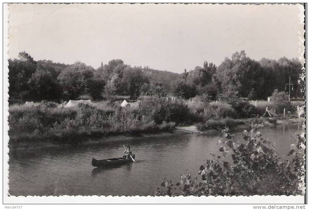 DAMMARIE Les LYS 77 Sa Plage Et Ses Terrains De Camping Editions Studio ABEL Véritable Photo Carte Dentelée - Dammarie Les Lys