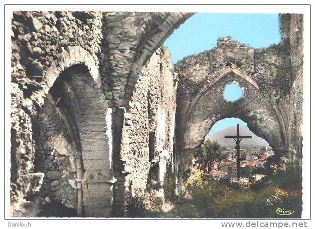 83 // OLLIOULES, Ruines De La Vieille Chapelle, Le Christ COMBIER Edit - Ollioules