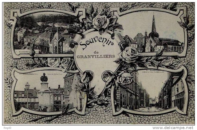 D60  - SOUVENIR DE  GRANVILLIERS - Grandvilliers