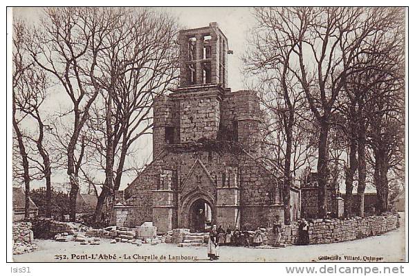 Dép 29 - Y763 - Pont L´Abbé - La Chapelle De Lambourg -  Bon état - Pont L'Abbe