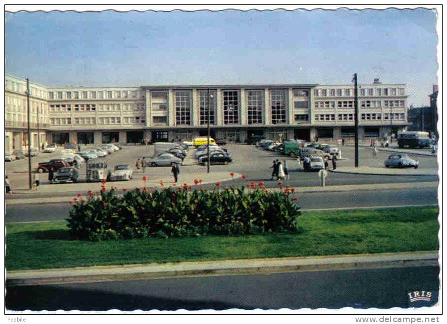 Carte Postale 80.  Amiens La Gare Trés  Beau Plan - Amiens