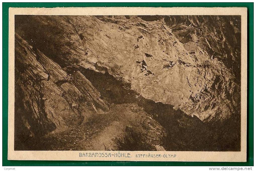 GERMANY - BARBAROSSA-HÖHLE - Kyffhäuser-Olymp - Edit Louis Glaser - Liepzig - UNUSED POSTCARD - At Back: Visited In 1925 - Kyffhäuser