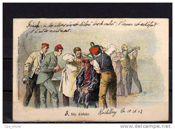 TH SPORTS Escrime, Finale, Abfuhr, Adversaire Déclaré Hors Combat, Honneur Satisfait, Docteur Soigne, Illustrée, 1902 - Fencing