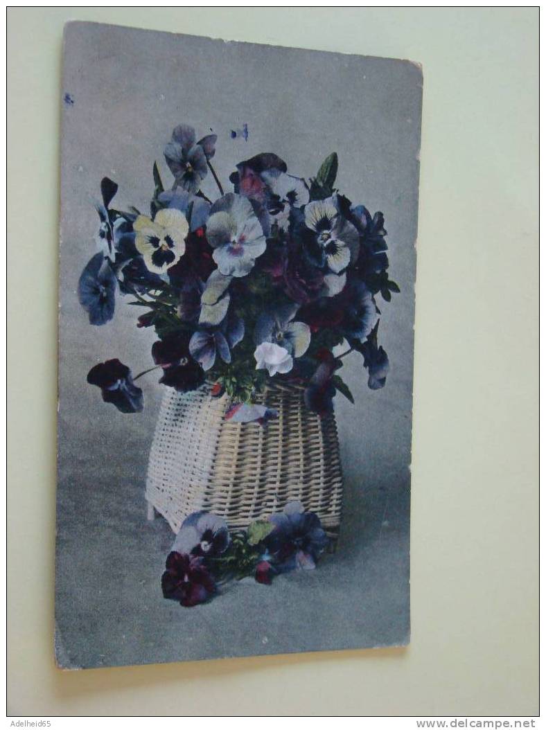 Real Photo Basket Flowers Middelsbough 1912 - Matrimonios