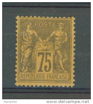 France Sage N° 99a Neuf Gomme D´origine C: 325 € - 1876-1898 Sage (Type II)