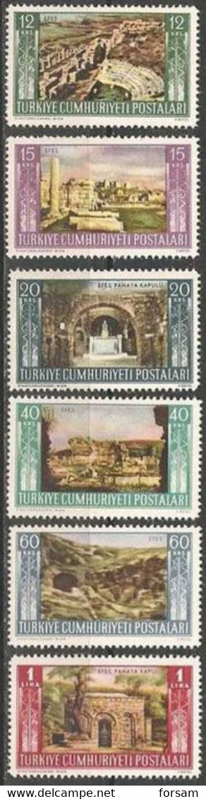 TURKEY..1953..Michel # 1361-1366...MLH...MiCV - 6.50 Euro. - Unused Stamps
