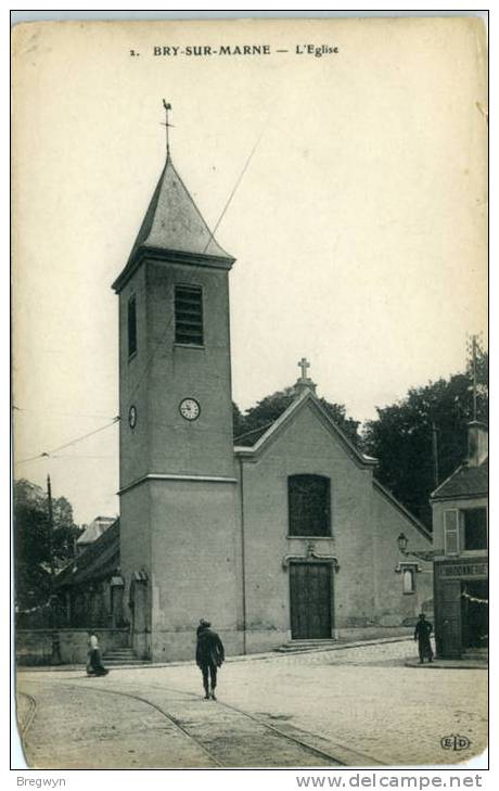 CPA Bry-sur-Marne - L'Eglise - Bry Sur Marne