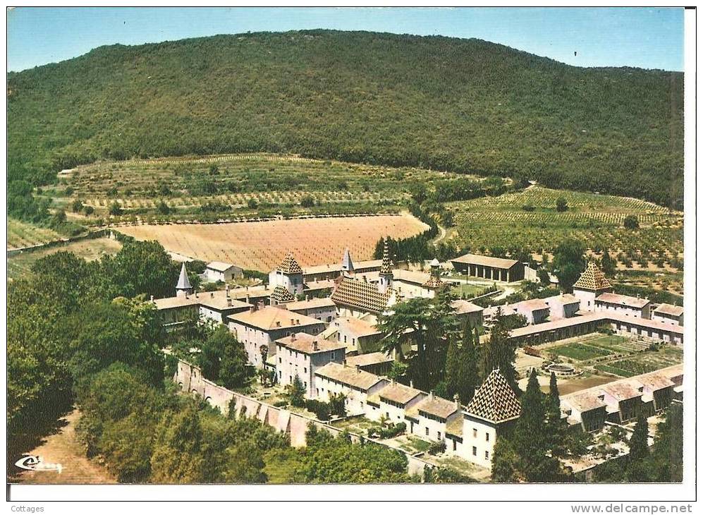 CHARTREUSE DE VALBONNE - Vue Générale Aérienne - Pont-Saint-Esprit