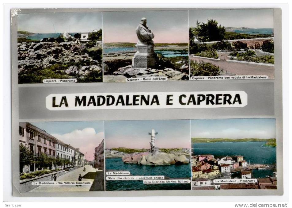 LA MADDALENA E CAPRERA, VEDUTINE, FINESTRELLE, FORMATO GRANDE - Olbia