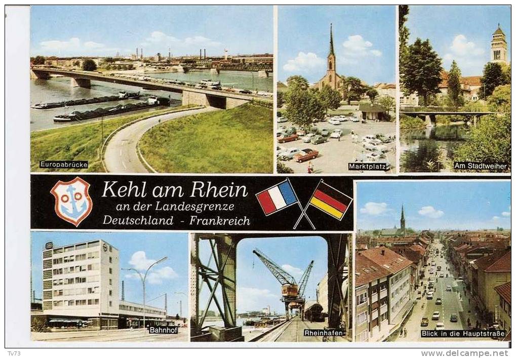 CpE3586 - KEHL Am Rhein - Carte Multivues - (Allemagne) - Kehl