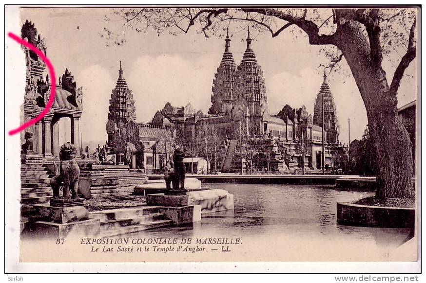 CAMBODGE , PNOM PENH , Exposition Coloniale De Marseille - Cambodge