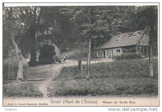 ORROIR (MONT DE L'ENCLUS) MAISON DU GARDE BOIS 1907 - Kluisbergen