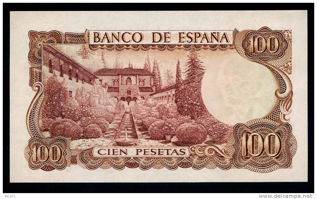 100 Pesetas  "ESPAGNE"   17  Novembre 1970   NEUF UNC   Bc 31 - 100 Pesetas