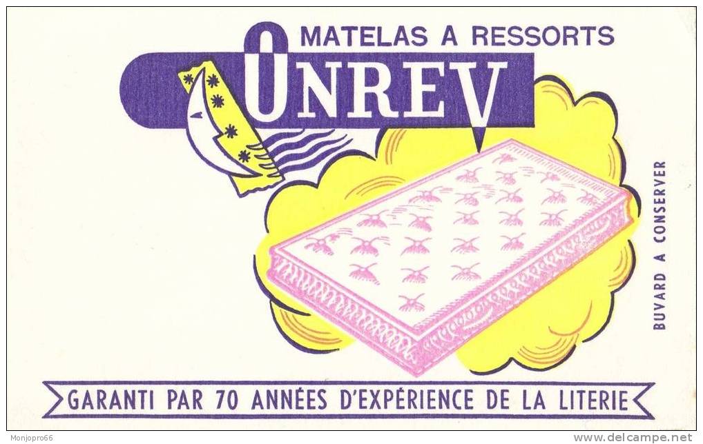 Buvard Matelas à Ressorts ONREV - M