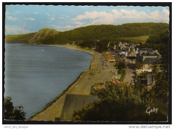 22 PLESTIN LES GREVES, Plage St Efflam, Vue Aérienne, CPSM 10x15, Ed Artaud, Voyagé En 1965, Bon état - Plestin-les-Greves