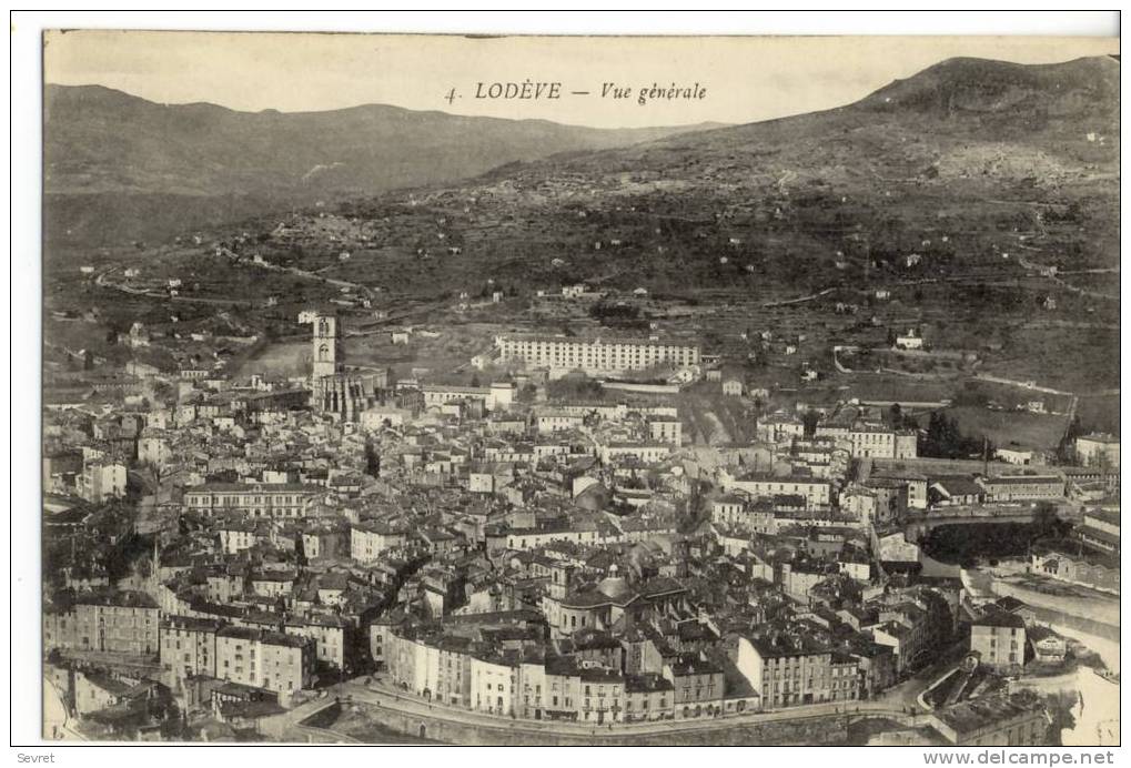 LODEVE -  Vue Générale - Lodeve