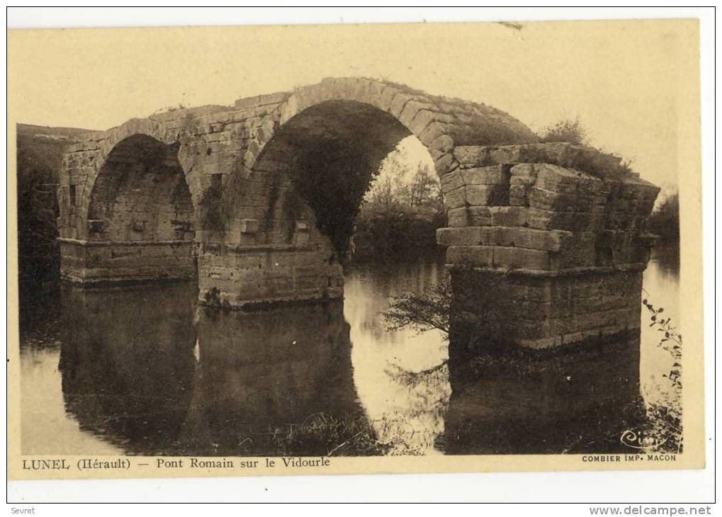 LUNEL - Pont Romain Sur La Vidourle - Lunel