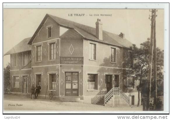 H15 /  CPA - LE TRAIT  (76)   LE CLOS NORMAND - Le Trait