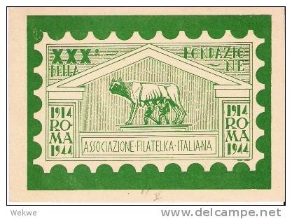 I-Rs003  ITALIEN - /Cartolina Commemorativa,  Postale H & G F 2**, 30 Jahre Associazione Filatelia - Entiers Postaux