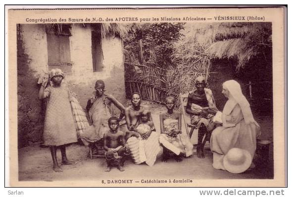 DAHOMEY , Cathesisme A Domicile - Dahomey