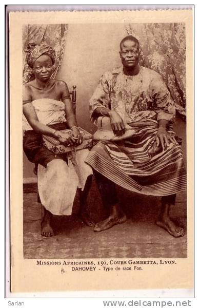 DAHOMEY , Type De Race Fon - Dahomey