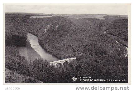 Le Hérou Le Pont De Nisramont Et L'Ourthe - Houffalize