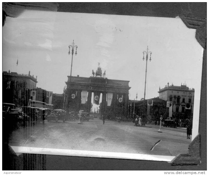 BAD BENTHEIM - LOWER SAXONY - ALBUM DE FOTOGRAFIAS CON 151 FOTOS PHOTOS 1930-1932 RARISIME COMPOSITION ZEPPELIN BISMARCK