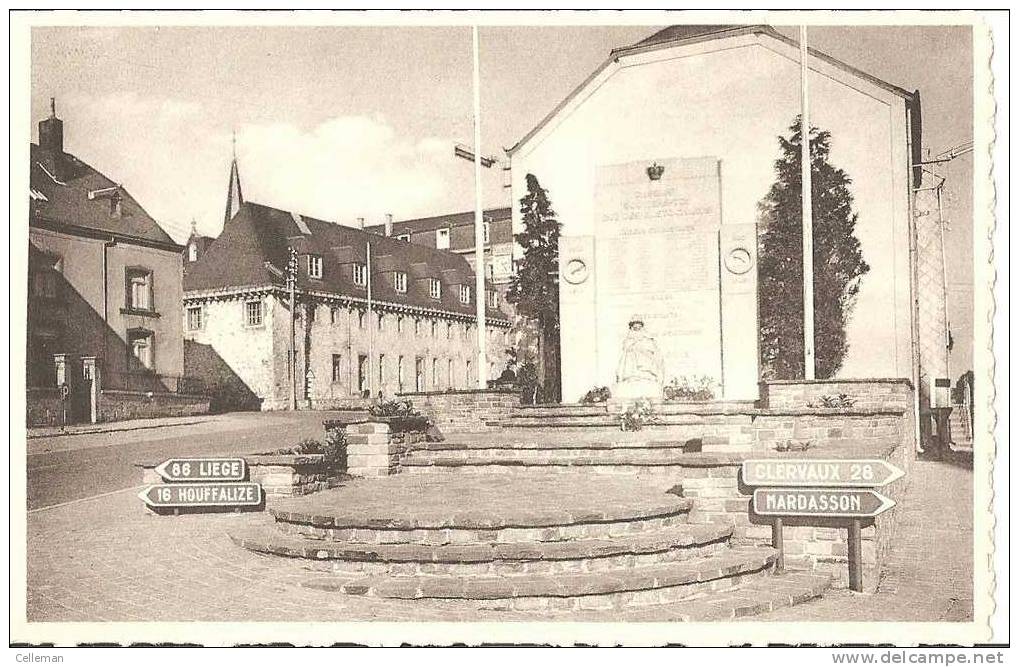 Bastogne Monument Aux Morts De La Ville (g820) - Bastogne