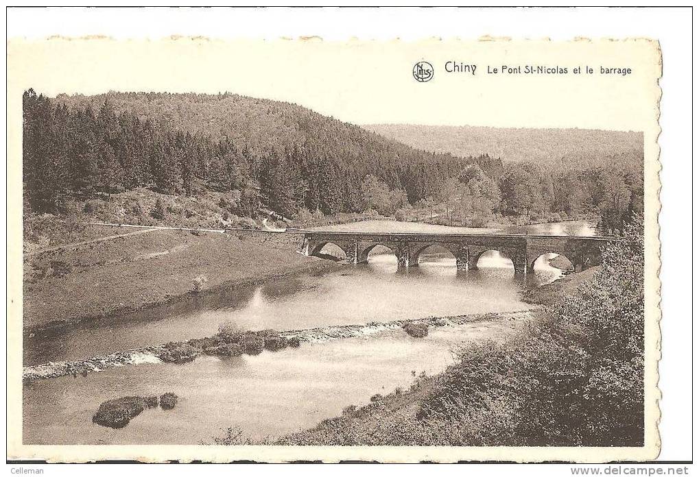 Chiny Le Pont St Nicolas Et Le Barrage (g823) - Chiny