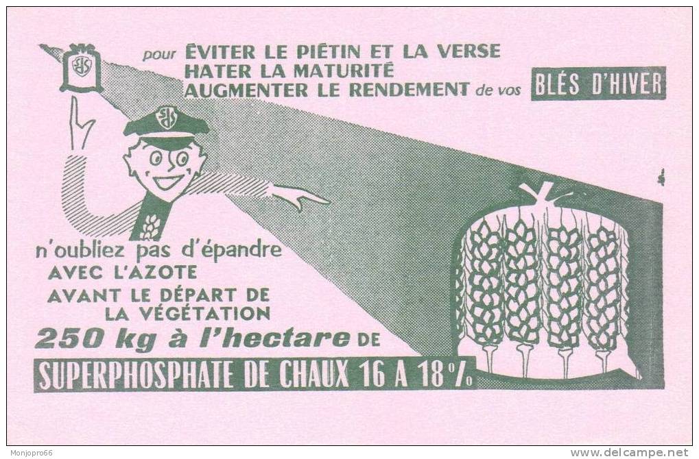 Buvard SUPERPHOSPHATE DE CHAUX 16 à 18 % - Farm