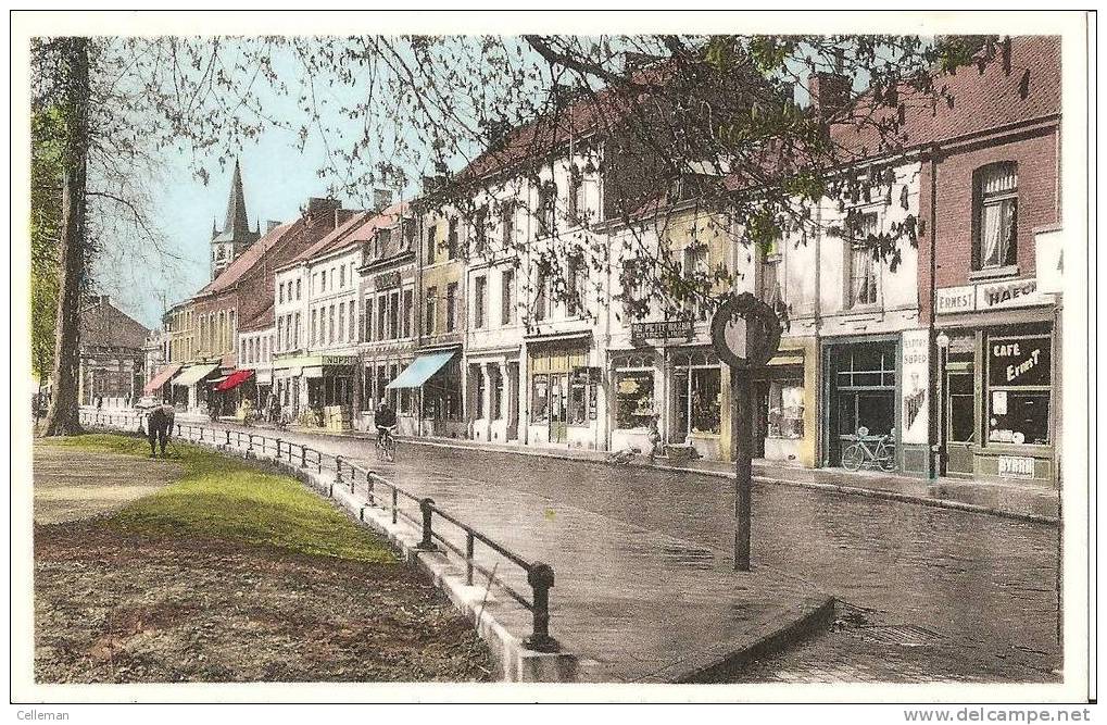 Peruwelz Rue Albert 1er Carte Couleur (h797) - Péruwelz