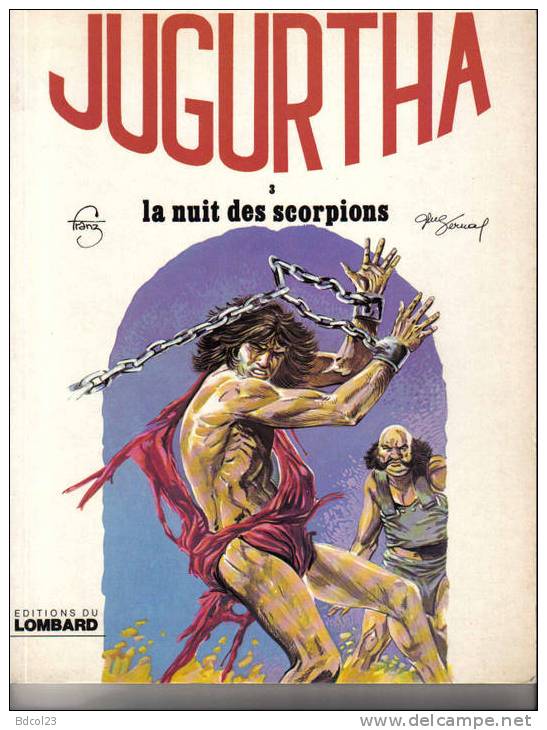 Jugurtha La Nuit Des Scorpions Franz Et Vernal (#1875)R - Autres & Non Classés