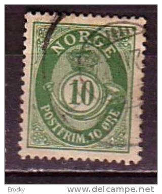 Q7563 - NORWAY NORVEGE Yv N°93A - Used Stamps