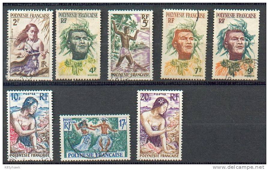 Poly171  - YT 2-5-6-7-8-9-10-11 Obli - Used Stamps