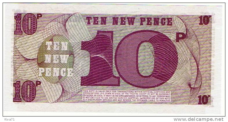 10 New Pence "BRITISH ARMED FORCES" Special Voucher  PM45  UNC    Bc 0 - British Armed Forces & Special Vouchers