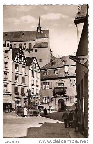 COCHEM/MOSEL - HISTORISCHER MARKTPLATZ. - Cochem