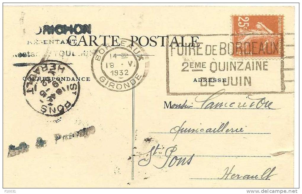 CARTE POSTALE - Other & Unclassified