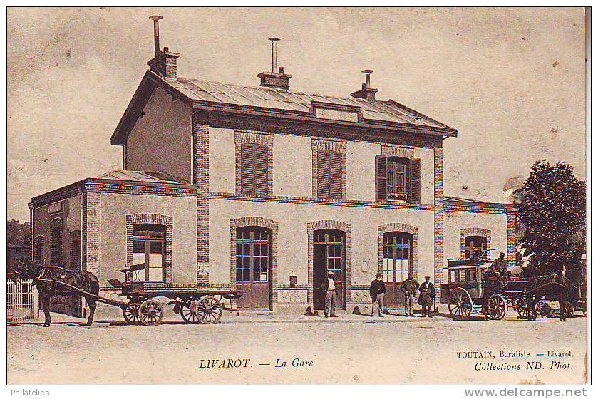 LIVAROT  LA GARE - Livarot