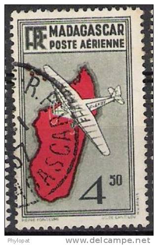 MADAGASCAR Poste Francaise Aérienne 1935 N°7 @  Affaire 25% Cote - Poste Aérienne