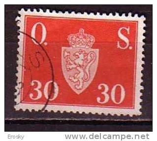 Q8134 - NORWAY NORVEGE Service N°63 - Dienstzegels